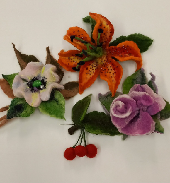 Мастер-класс «Валяние продвинутый уровень» (брошь или балерина)