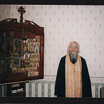 Игумен Александр в келье