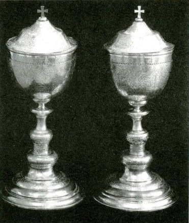 Сосуды для вина и елея. Троице-Сергиева Лавра. 1863 г. СПМЗ